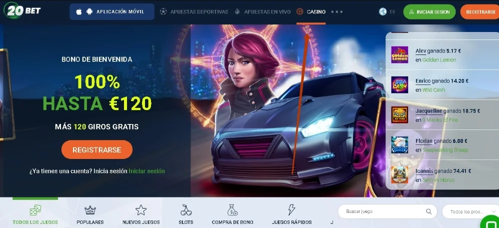 20bet casino