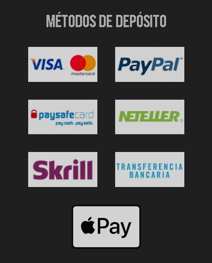 Winamax Métodos de pago
