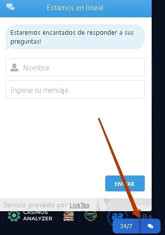 Soporte técnico de 1Win