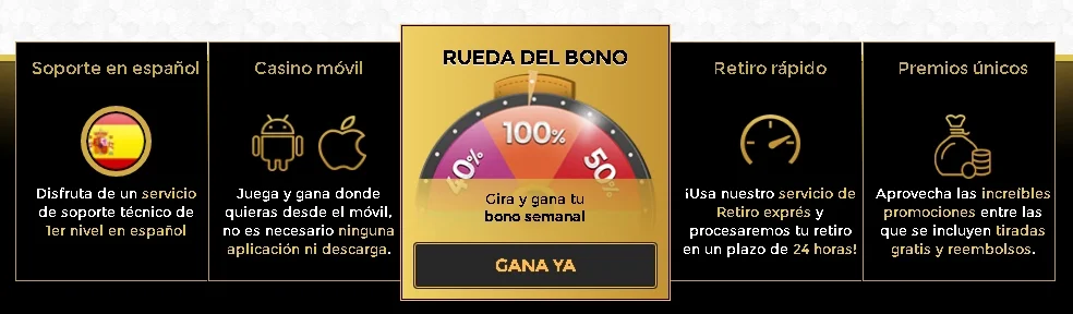 Unique Casino beneficios